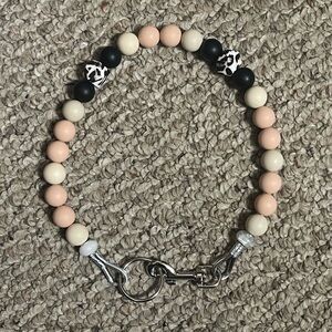 Dog Collar Necklace Leopard Print